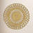 Dhaka Collection Jute Round Placemat