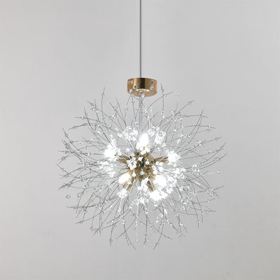 45cm beaded fireworks pendant lamp