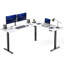 Bureau debout d'angle électrique VIVO-94094795-102441339