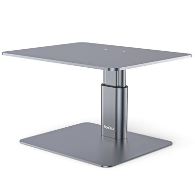 Adjustable Monitor Riser Metal Computer Stand Compatible with TV