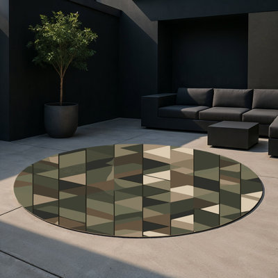 Tapis intérieur et extérieur Ops Grid