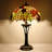 Tiffany Table Lamp Maple Leaf Stained Glass Desk Lamp 16X16X24 Inches Reading Light
