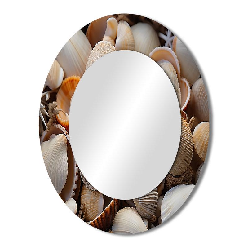 Miroir mural de plage, 43 po x 33 po