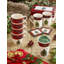 Christmas Tree TARTAN STACKING MUGS S/4