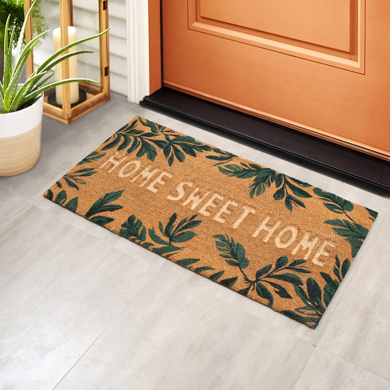 Paillasson antidérapant naturel Chesapeake Kaleram (20 po x 46 po)