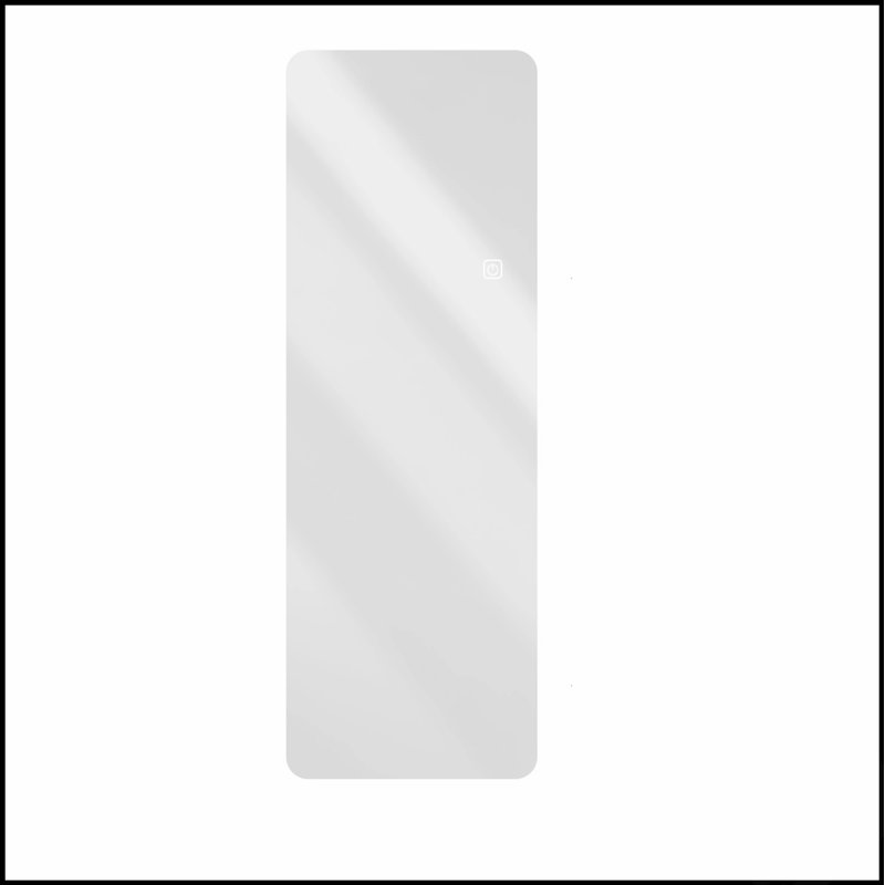 65X21in Full Body Mirror With Dimmable Lights And 3 Color Options, Perfect For Bedrooms And Modern Interiors