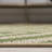Fidel Diamond Tribal Green/Cream Indoor/Outdoor Rug-304583211