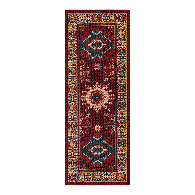 Tapis intérieur / extérieur Loreto Higgin, Tapis de couloir 2 pi x 5 pi 1 po