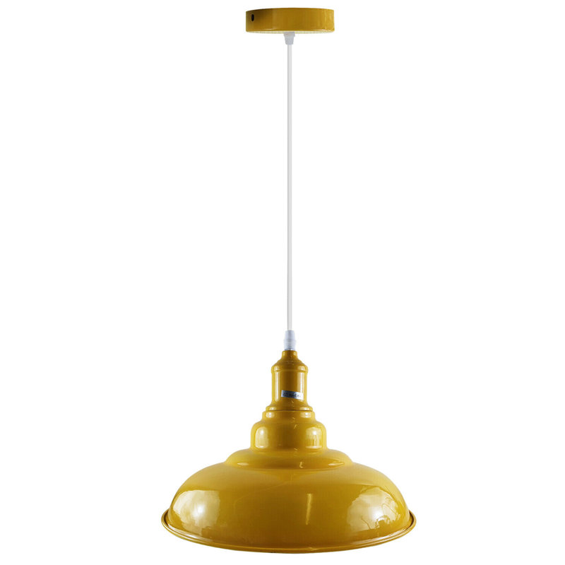 Dlana 1 - Light Dome Pendant, Yellow, Yellow