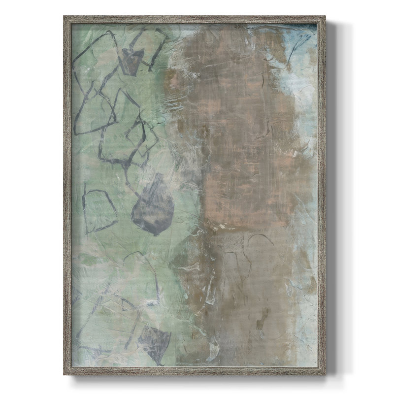 «Forest Walk II», reproduction encadrée - bois massif, H 11 po x l 9 po