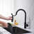 Pull Down Single Handle Kitchen Faucet-63947851
