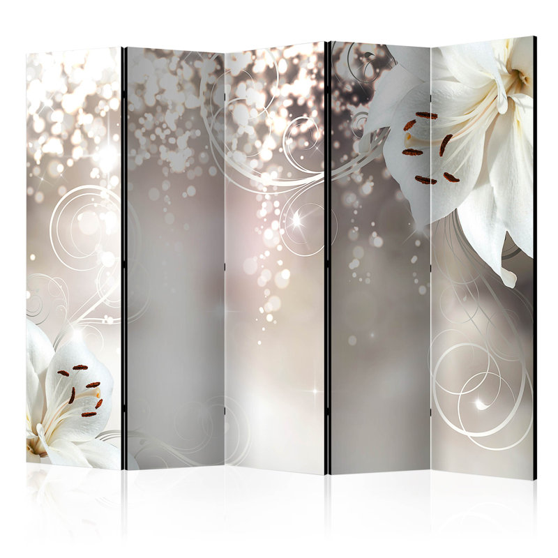 Keeneland 225cm W x 172cm H 5 - Panel Folding Room Divider