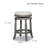 " Bar Stool,  Finish,   Seat