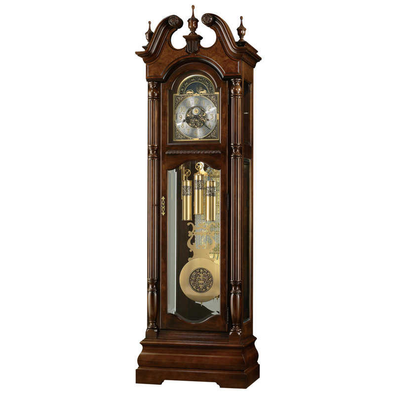 230.5cm Solid + Manufactured Wood Grandfather Clock
