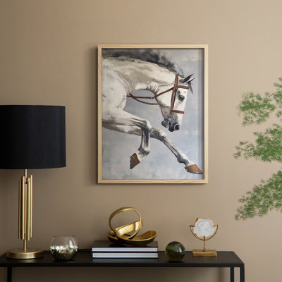 ANIMALS Series CCCCXXIV, reproduction encadrée - bois massif