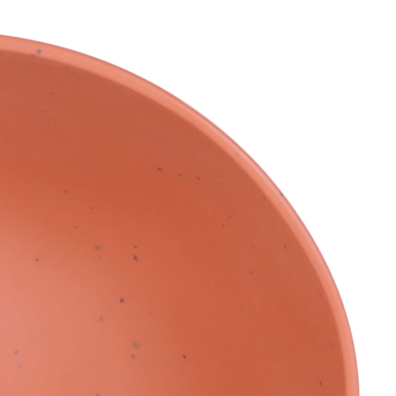 Bol à salade 35 oz zen, Terre cuite ensoleillée / moucheté
