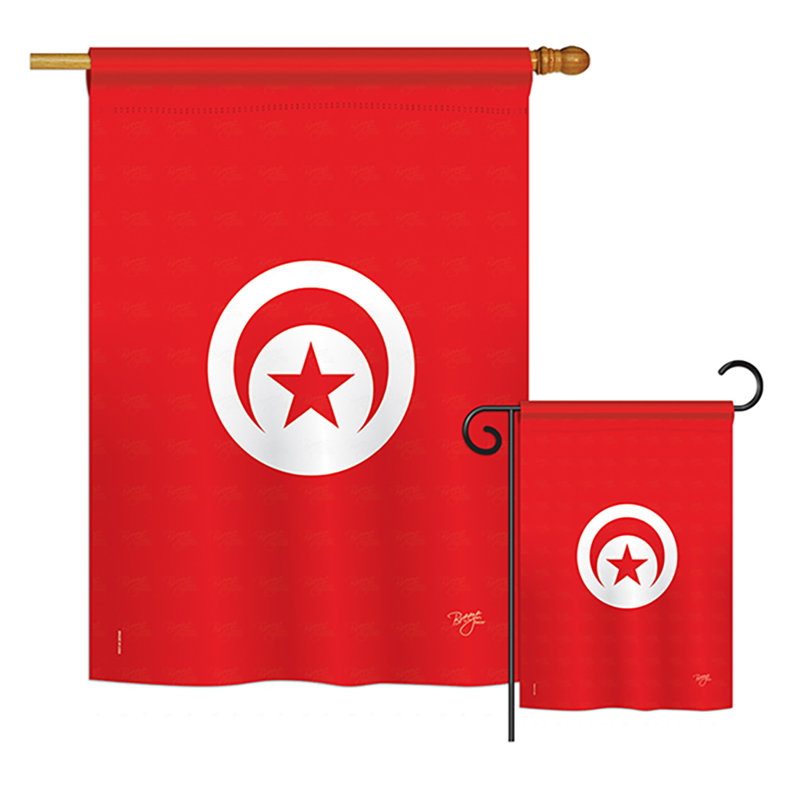Double Sided Polyester Garden Flag