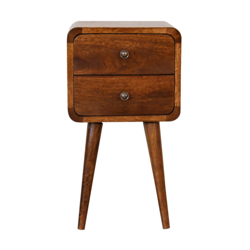 12'' W Solid Wood Nightstand