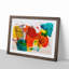 Abstract Art Painting Vol.479 by S.Johnson - Framed Print-55615230-55615234