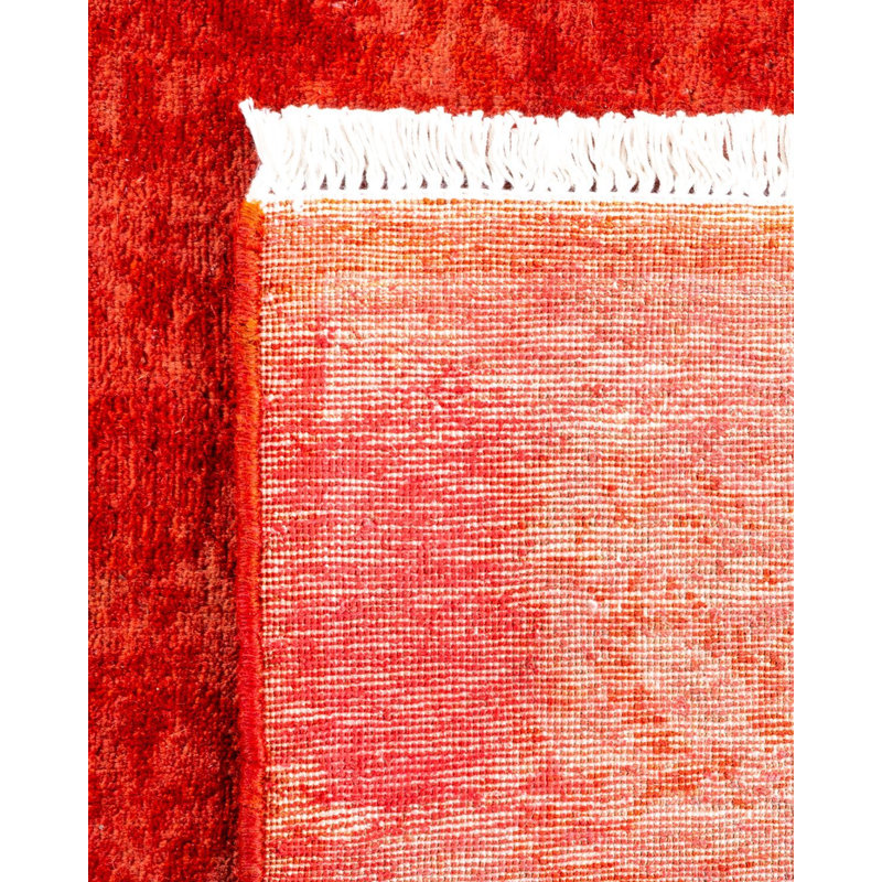 Fine Vibrance One-of-a-Kind 4' 3" X 6' 1" Hand Knotted Area Rug