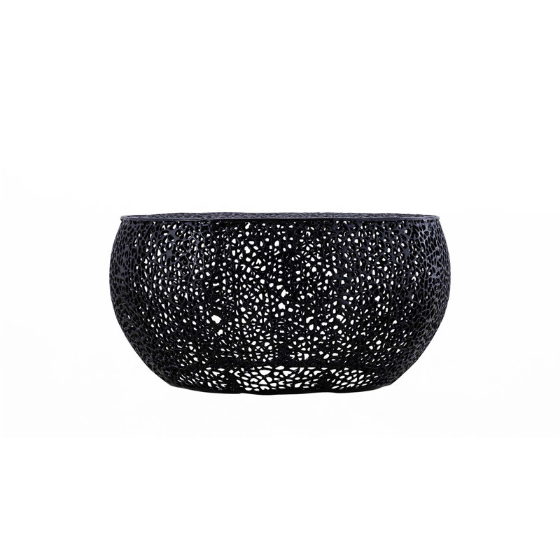 Round Coffee Table, Black