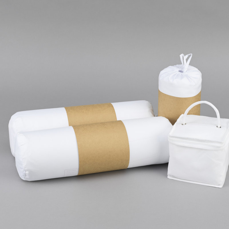 Lit simple pour le refroidissement - Oreiller en mousse à mémoire de forme, drap et protège-matelas. La double action Cool Cool maintient une différence de température de 5 degrés. Comprend une taie d'oreiller et des draps-housses plats. Housse de c