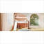 Lit mezzanine simple en bois de pin mélangé sans sommier tapissier d'une capacité de 300 lb avec glissade blanche pour la chambre à coucher