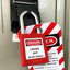 Lockout Tagout Locks Set 30 Red Loto Locks Keyed Different 2 Keys Per Lock OSHA Compliant Lock Out Tag Out Safety Padlocks with 30 Tags for Electrical Lockout Stations Devices