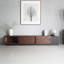 Wabi-sabi style solid wood TV cabinet-128477605