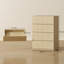 Soft Close Dresser, Engineered Wood 4-Drawer Chest of Drawers for Bedroom Storage-483197257