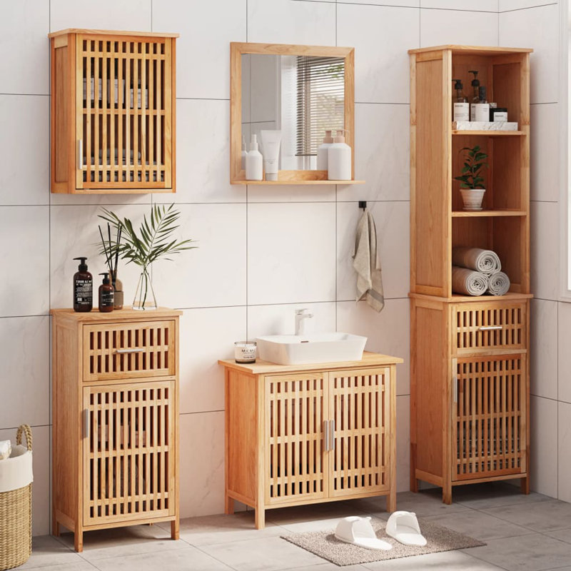 Asael Bathroom Storage Furniture Set