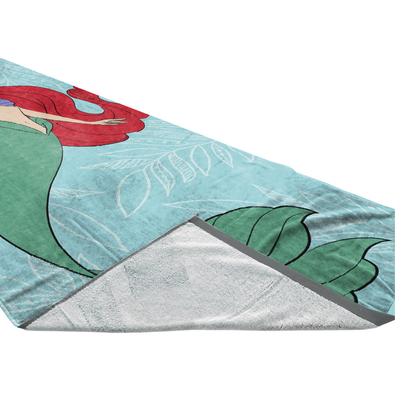 Disney Little Mermaid 'Underwater Adventure' Beach Towel Standard 100% Cotton