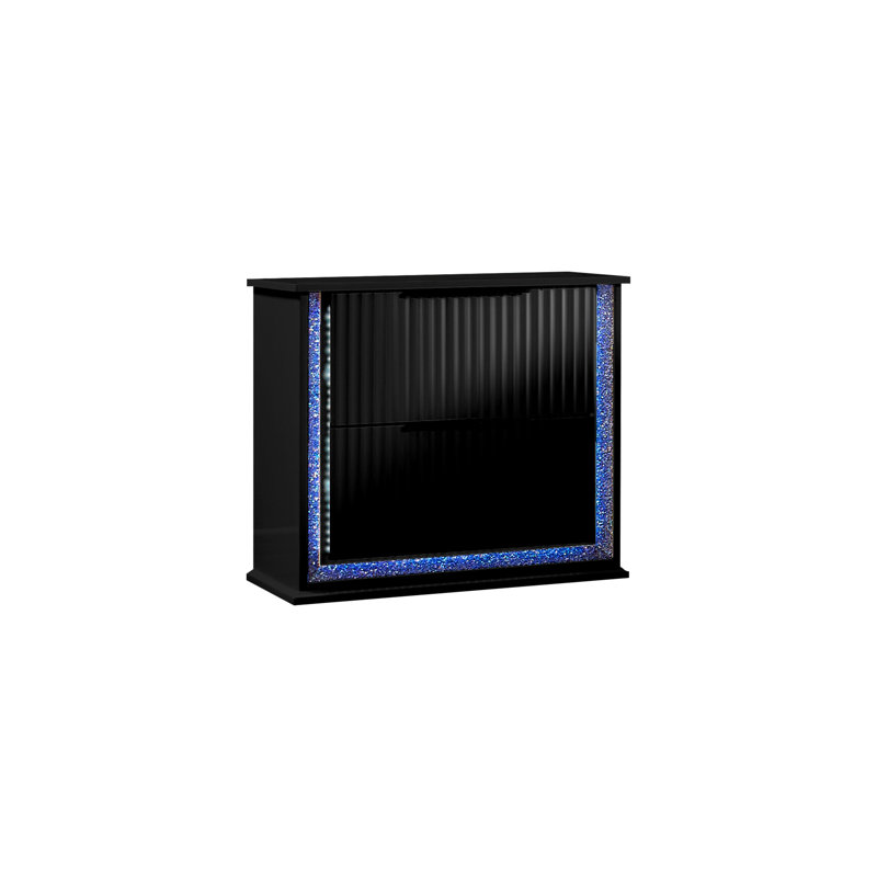 Table de chevet Eamie, Noir