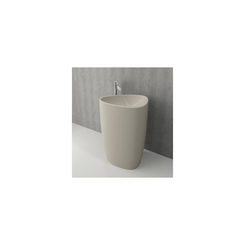 Etna Monoblock Basin 0TH - 86x58x44cm, Matte Jasmine