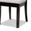 Chaise d'appoint rembourrée Hokona