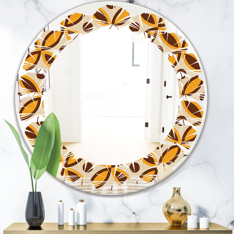 Miroir mural Ornament, H 31,5 po x l po