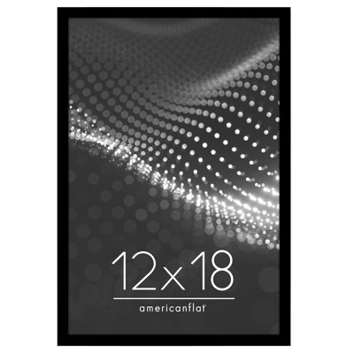 Americanflat Picture Frame - Thin Border Poster Frame with Plexiglass for Wall Display