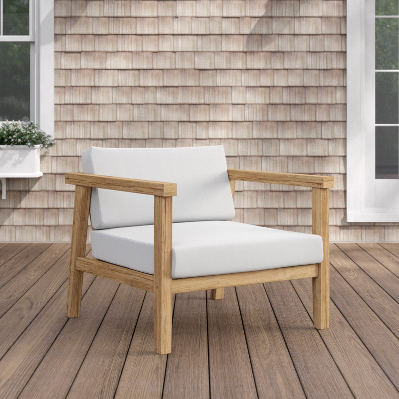 Bayport Outdoor Patio Teak Armchair