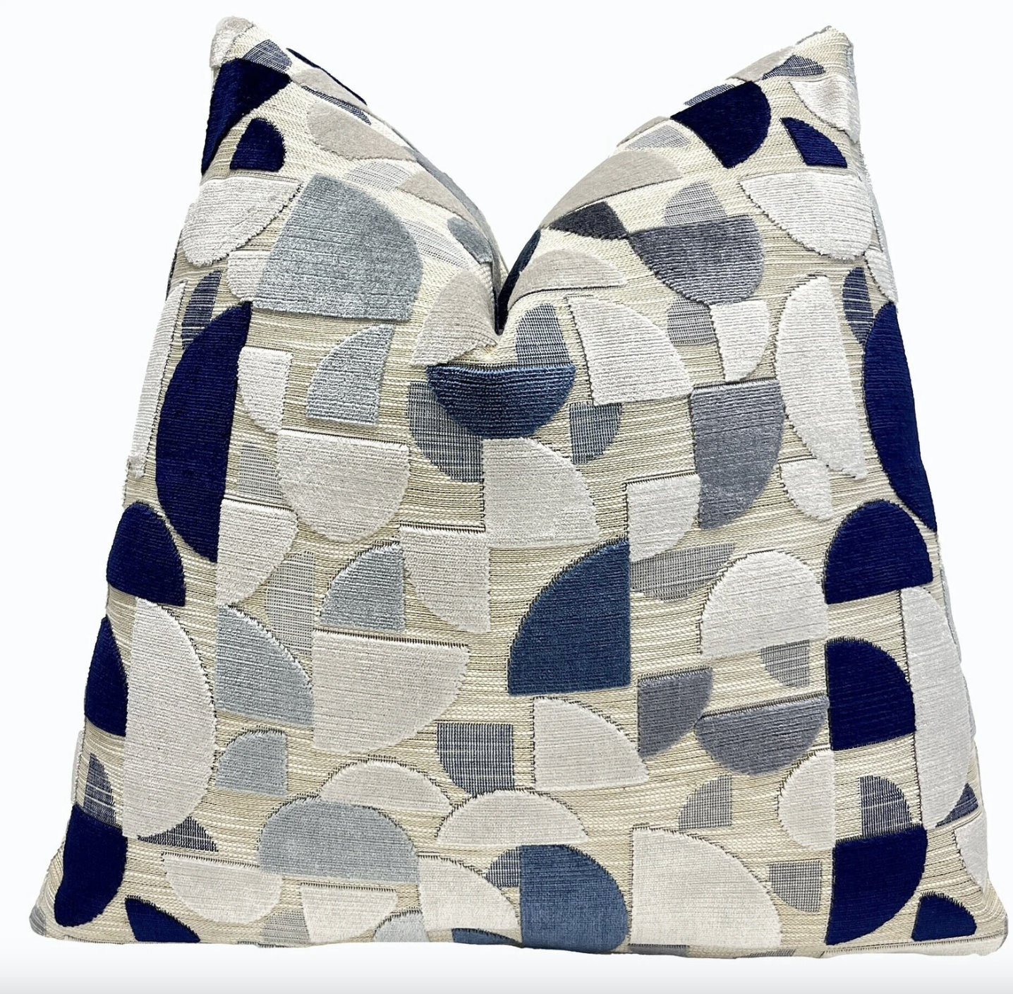 Smithy Home Couture Geometric Velvet Throw Pillow Cover & Reviews | Wayfair