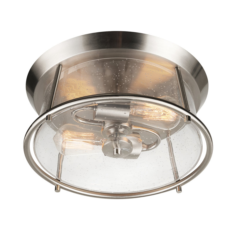Van Glass Flush Mount