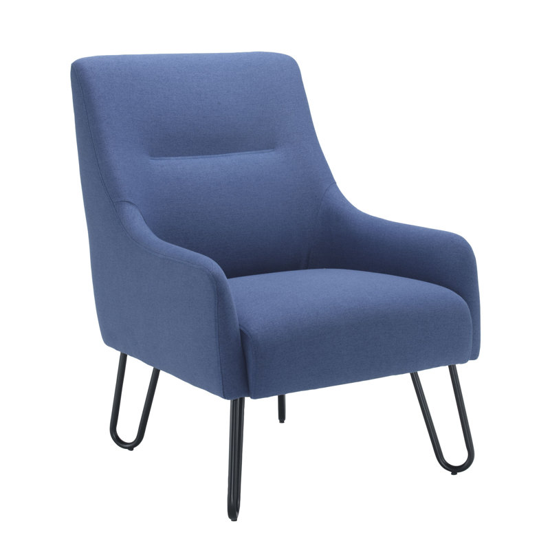Foerer Reception Chair, Navy