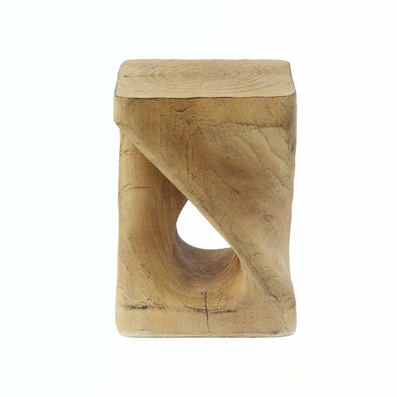 Table d'appoint Twist Shape, Naturel