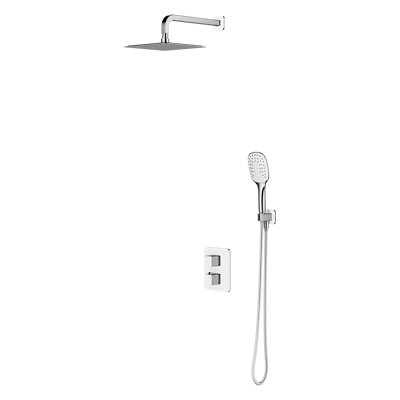 Elvin Thermostatic Shower with Dual Shower Head