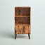 Bibliothèque standard en bois à 2 niveaux
