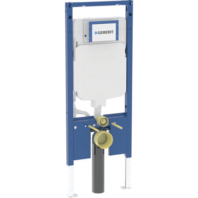 Élément Geberit Duofix pour toilette murale, 120 cm, avec réservoir caché Sigma 8 cm, 4,8 / 3 litres