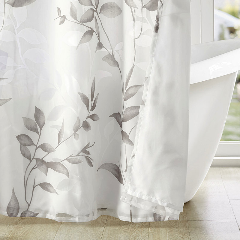 Rideau de douche Burnout, Gris