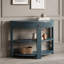 Console avec tiroir et tablettes-368969782