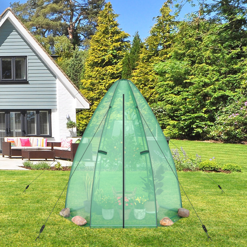 5.33' W x 5.33' D Mini Greenhouse