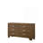 Miquell Oak Finish Dresser With Contemporary Design And Spacious Storage