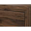 Lit simple contemporain en cerisier brun - Panneau moderne de meubles en bois dans un magnifique décor-1804493498-1804493500